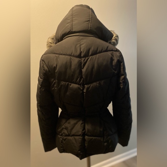 St. John’s Bay Hooded Puff Jacket. GUC Removable hood, warm & cozy - Sz Sm - Picture 2 of 11